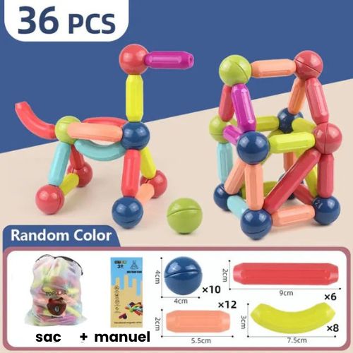 Puzzle 3D Magnétique