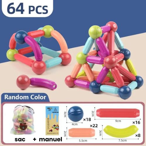 Puzzle 3D Magnétique